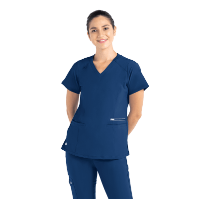 Top Mujer Life Threads 1514 Azul Marino1