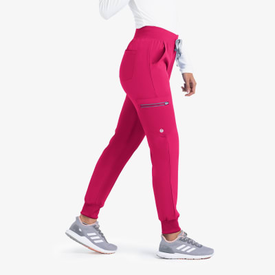 Pant Mujer Jogger 1529 Rosado1
