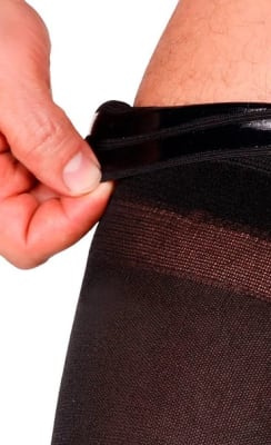 MEDIA OPACA MUSLO UNISEX 5232 NEGRO1