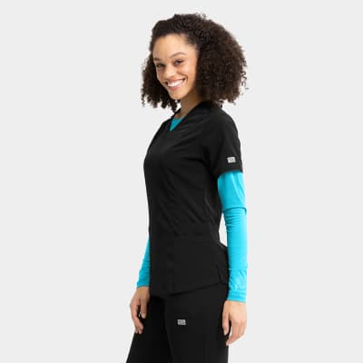 TOP MUJER ELEVATE CONFORT FIT 181003 BLACK1