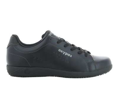 Zapatilla Clínica Evan Negro Oxypas1