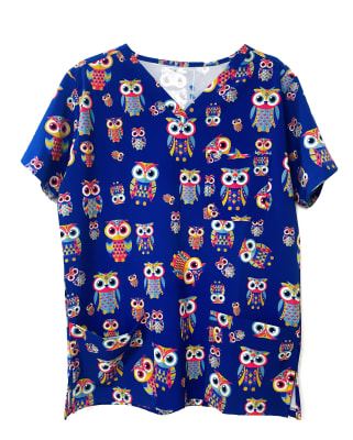 Estampado Varon GB Buhos Azul rey1