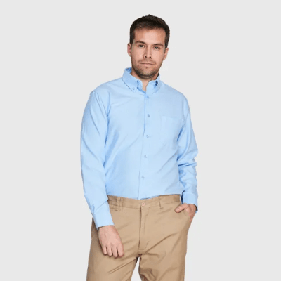 Camisa Oxford Regular Bolsillo Pegado M/L Jayson JNLI0141302