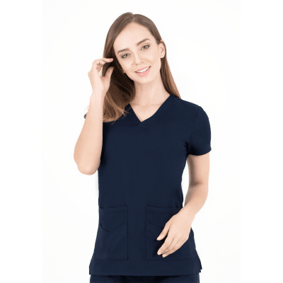 Top Mujer Life Threads 1416 Azul marino2