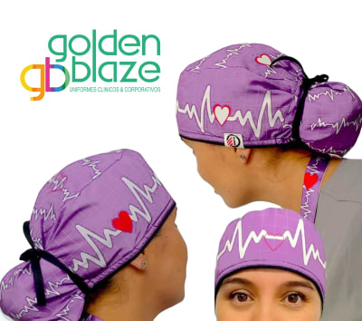 Gorro HL Latido lavanda1