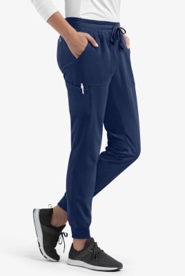 Pant Mujer Jogger Maevn 8520 Azul marino1