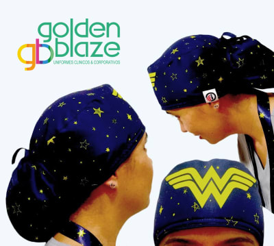 Gorro HL Mujer Maravilla Azul1