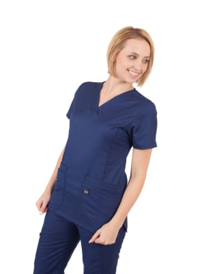 Top Mujer Ergo 1311 Azul marino2