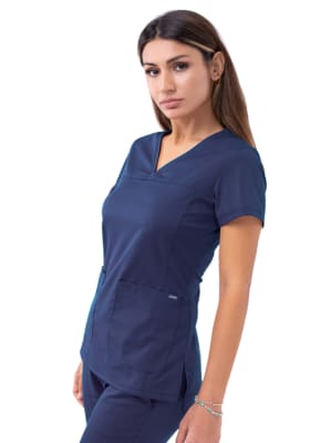 Top Mujer PRO P4210 Azul Marino3