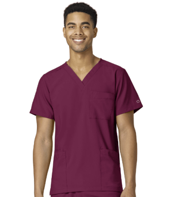 Top Hombre Wonderwink 6855a Burdeo1