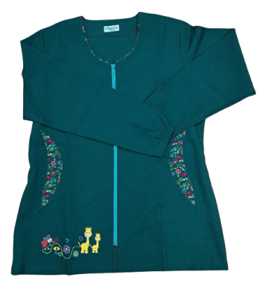 DELANTAL MARISIRENA M/L VERDE1