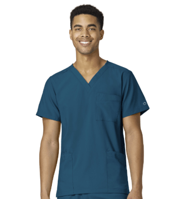 Top Hombre Wonderwink 6855a Verde petróleo1