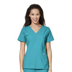 Top Mujer W123 6155a Verde Azulado