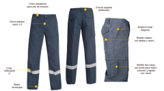 Pantalon Cargo Poplin C/R Jayson JNDT20063N