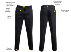 Pant Gabardina T/C S/Pinzas JNLI203380