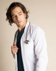 Delantal Clínico Hombre Básico HD-05