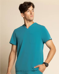 Top Hombre Comfort HT-02 Verde azulado