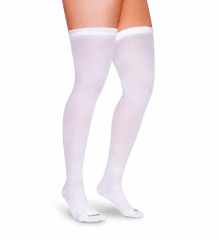 Media muslo antiembolica Blanco 4462