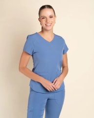 Top Mujer Wonder MT-12 Celeste