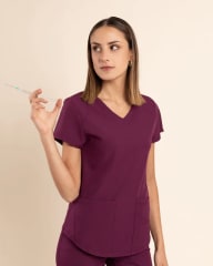 Top Mujer Wonder MT-12 Burdeo