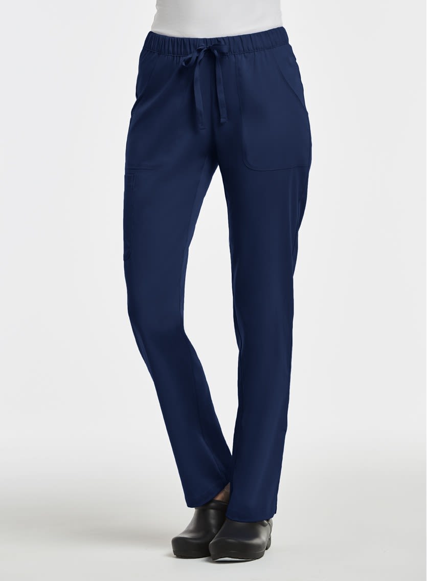 Pantalón Mujer Azul Marino Maevn 6501 | Uniformes Clinicos Golden Blaze