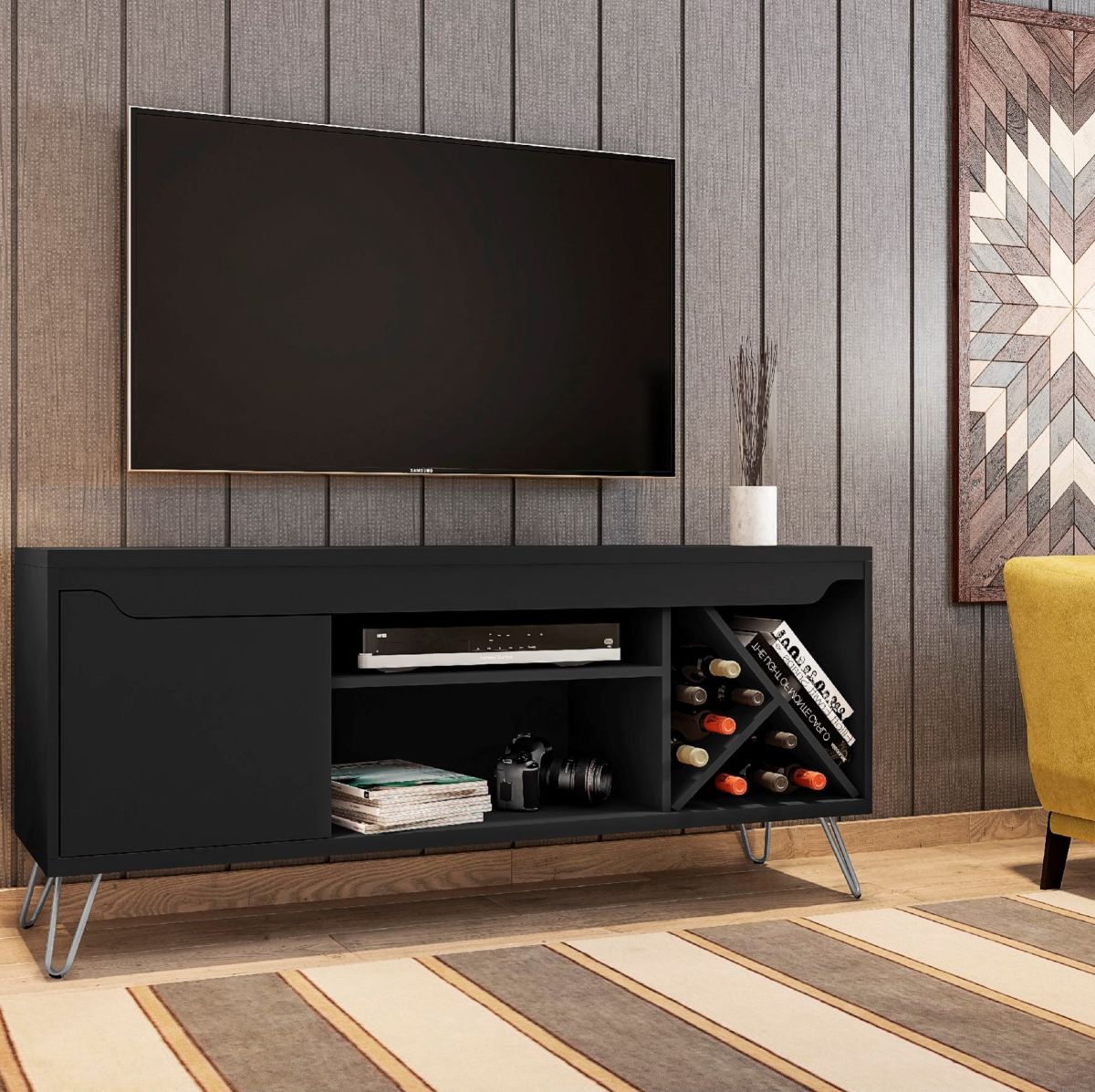 Rack TV 55 Kenzo Negro | hoga