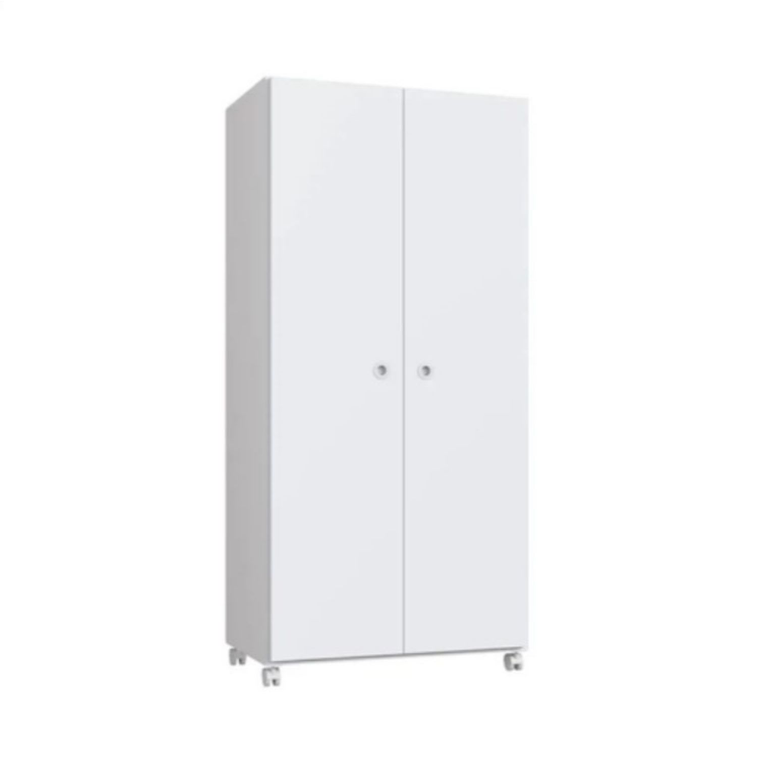 Armario Multiuso con 2 Puertas Alto Roma Blanco | hoga