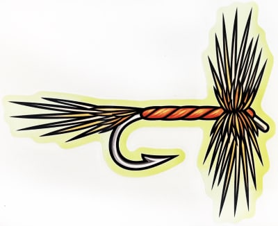 Calcomanía de moscas Adams1