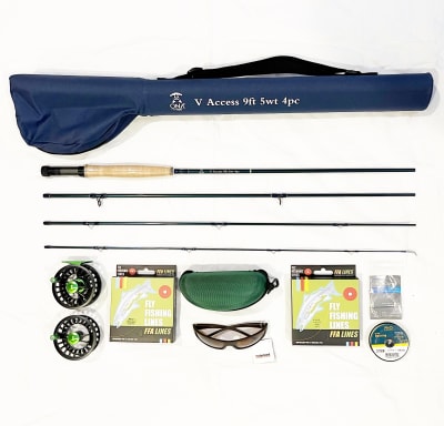 Combo completo de pesca con mosca ONA #51