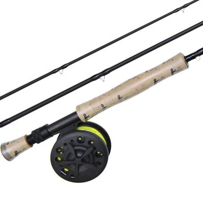 Combo Caña, Carrete Mosquero y Línea, Air Frame # 5, 9´1