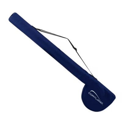 Porta caña y Carrete Cortland de cordura 9 pies 2 tramos1