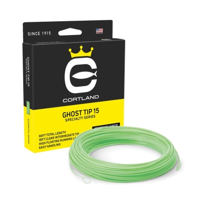 Línea Cortland Ghost Tip 15, Specialty Series (Intermidiate/Floating)1