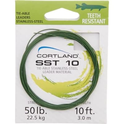 Cortland SST 10 Leader de acero resistente a las mordidas1