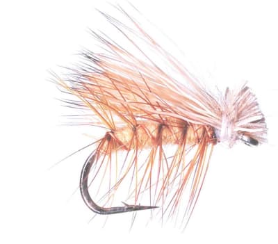 Dry Caddis Elkwing Caddis Tan2