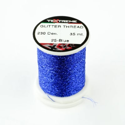 Hilo GLITTER THREAD Textreme - 230 den Blue1