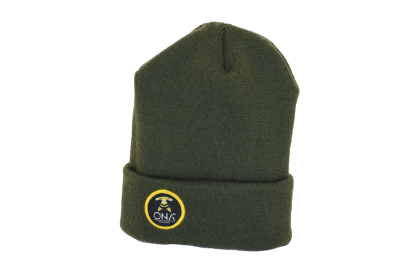 Gorro de Lana verde musgo1