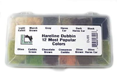 Hareline Dubbin 12 Most Popular Colors1