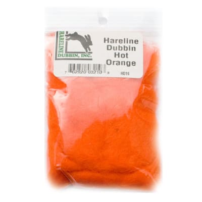 Hareline Dubbin Hot Orange1