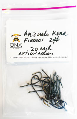Anzuelo Kona Articuladas (20 unid.)1