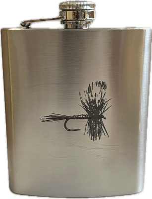 Petaca acero inoxidable, clásica, Dry Adams1