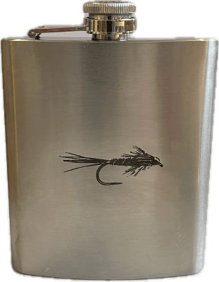 Petaca acero inoxidable, clásica, Pheasant Tail1