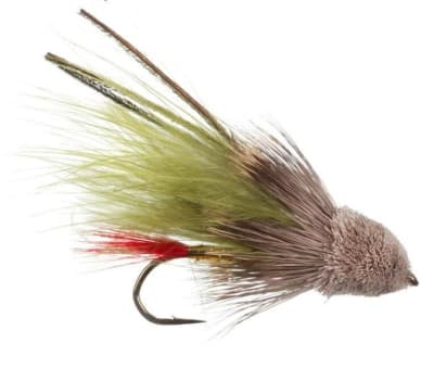 Muddler Marabou Olive1