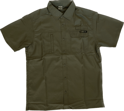 Camisa Outdoor Verde Musgo M/C1