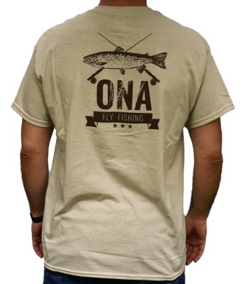 Polera Logo Rainbow trout ONA Arena1