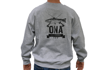 Polerón Clasico Rainbow Trout ONA Gris Jaspeado (Sport Grey)1