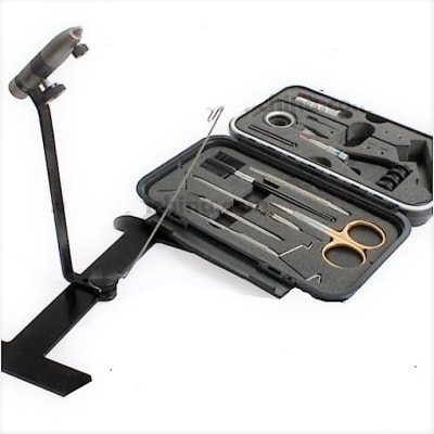 Prensa de viaje con herramientas de atado premium, ONA Fly Fishing2