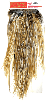 Whiting Dry Fly Hackle, Pro Grade Migge Saddle, Unique Variant1
