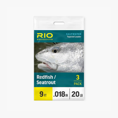RIO Salt Water Leader Redfish/Seatrout 9Ft, .018In, 20 Lb1