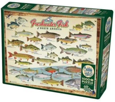 Puzzle 1.000 piezas, mod. Fresh Water Fish1