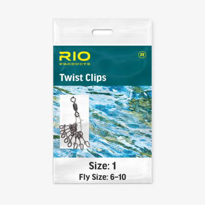 RIO Twist Clip, (ganchos para atar moscas sin atar)2